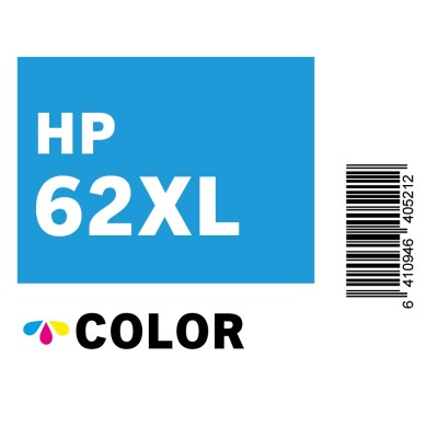 PLANCHE ETIQUETTES HP62C XL