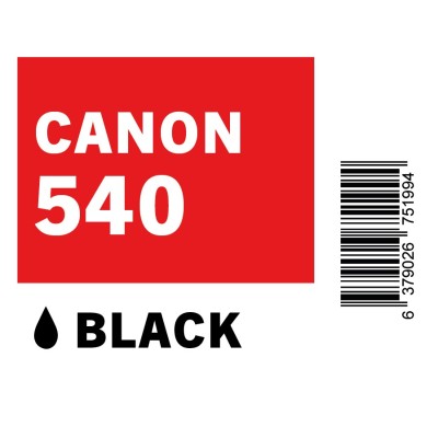 PLANCHE ETIQUETTES CANON 540