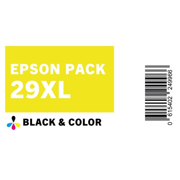 PLANCHE ETIQUETTES PACK EPSON 29XL