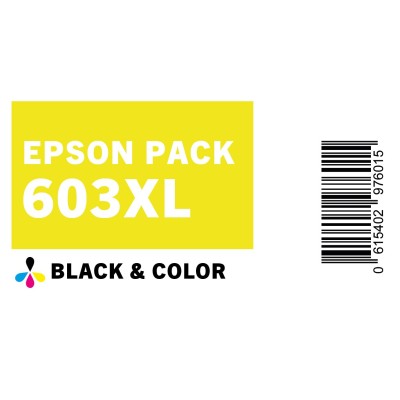PLANCHE ETIQUETTES PACK EPSON 603XL