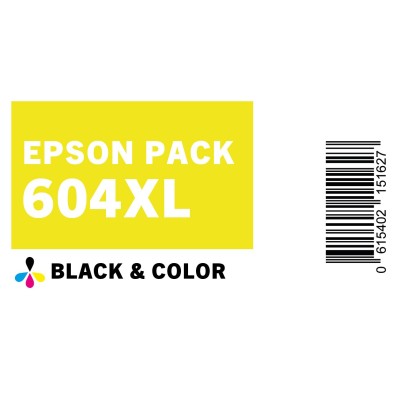 PLANCHE ETIQUETTES PACK EPSON 604XL