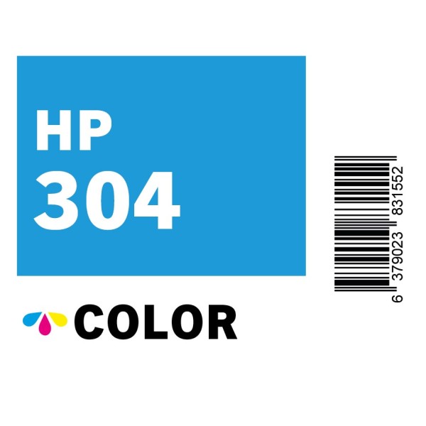 PLANCHE ETIQUETTES HP 304C
