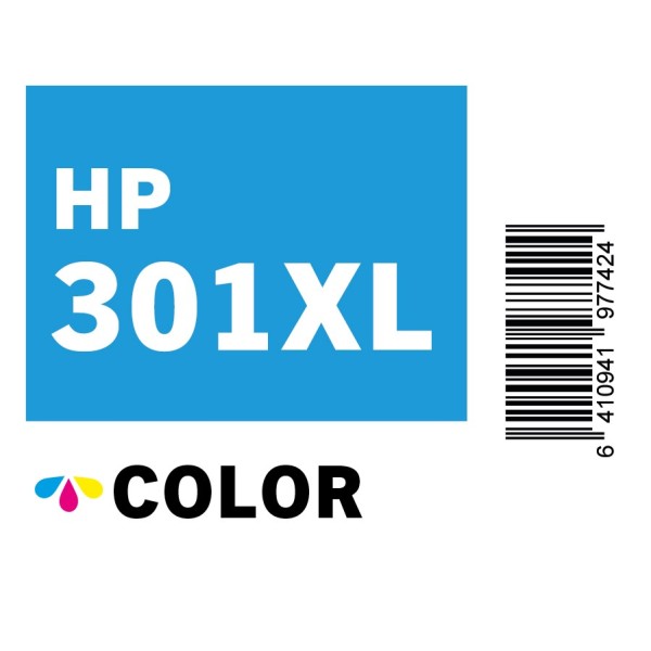PLANCHE ETIQUETTES HP 301C XL