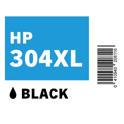 PLANCHE ETIQUETTES HP304 N XL