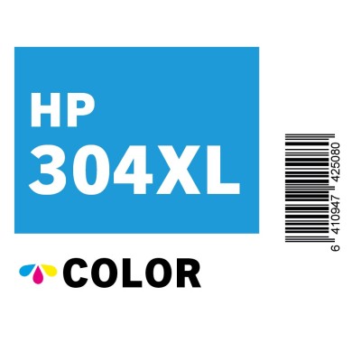 PLANCHE ETIQUETTES HP 304 C XL