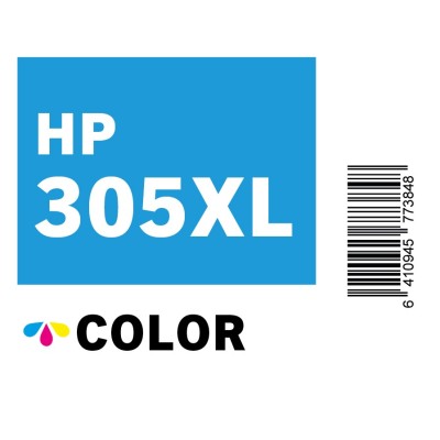 PLANCHE ETIQUETTES HP305C XL